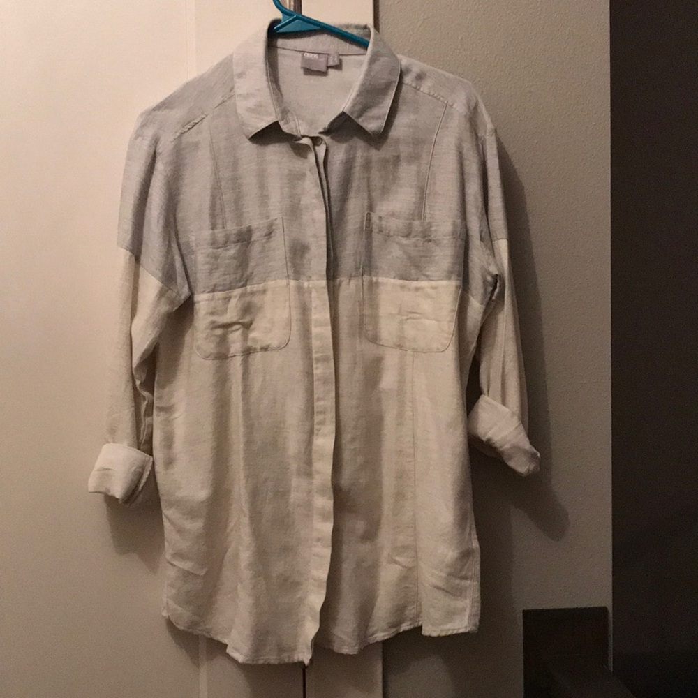 NWT ASOS colorblock Button-up. Size US6, UK10